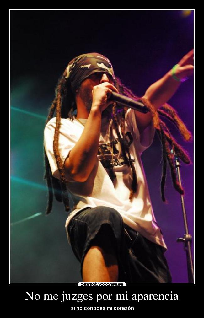 No me juzges por mi aparencia - 