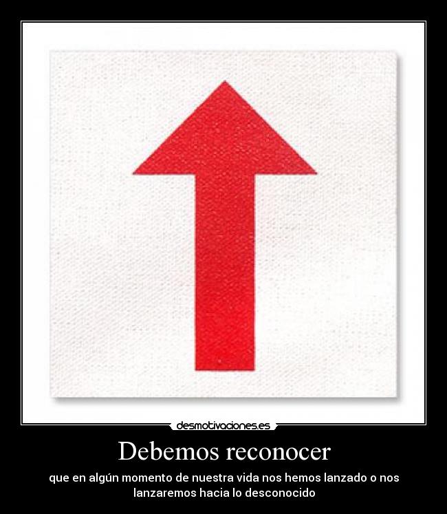 Debemos reconocer - 
