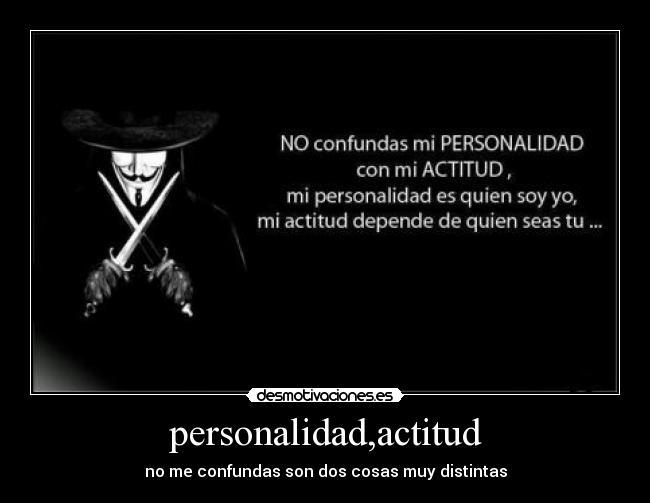 personalidad,actitud - 