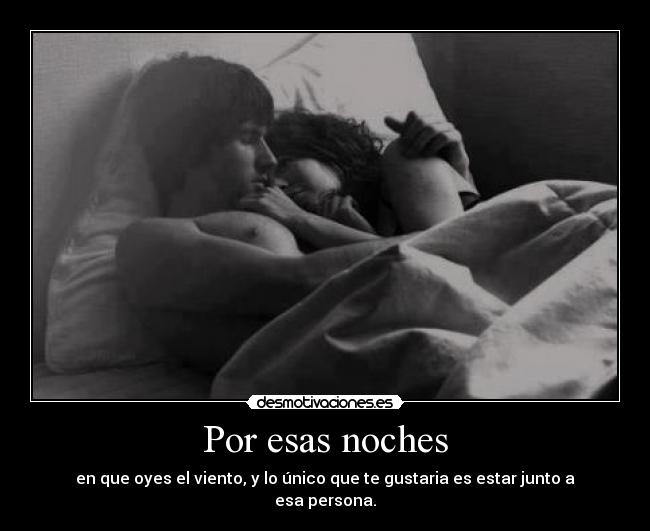 Por esas noches - 