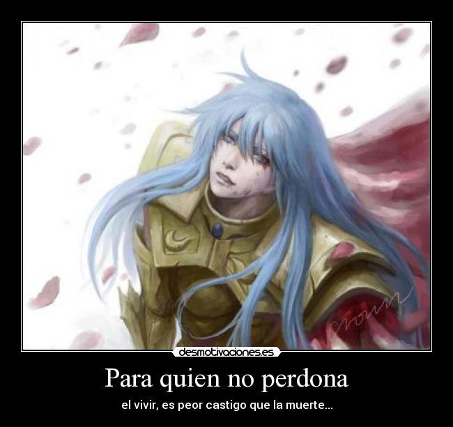 carteles anime saint seiya lost canvas albafica pisces desmotivaciones