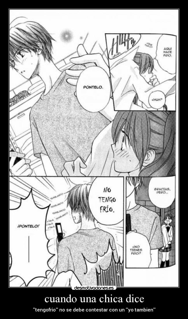 carteles anime manga amor desmotivaciones