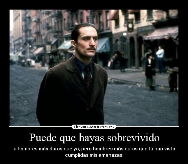 Puede que hayas sobrevivido - 