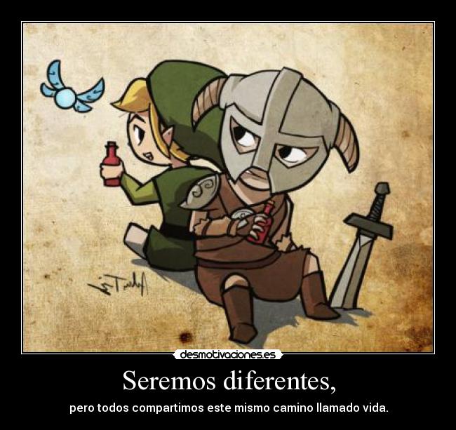 Seremos diferentes, - 