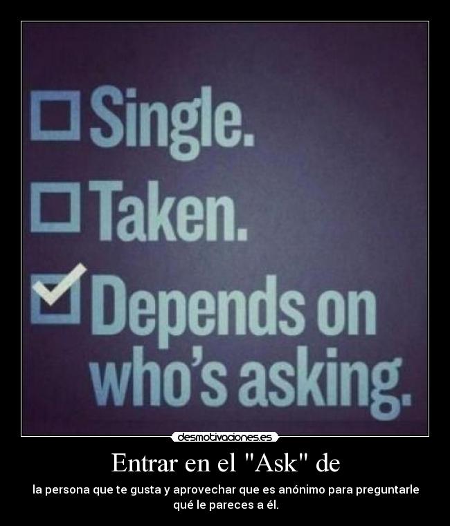 Entrar en el Ask de -