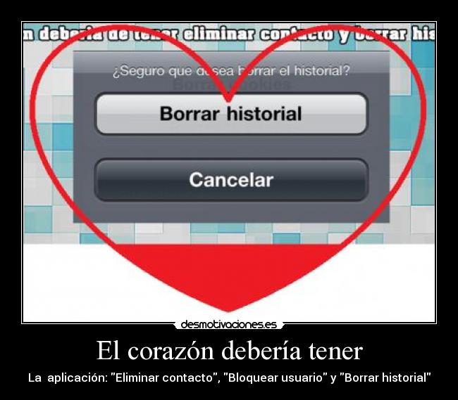 El corazón debería tener -