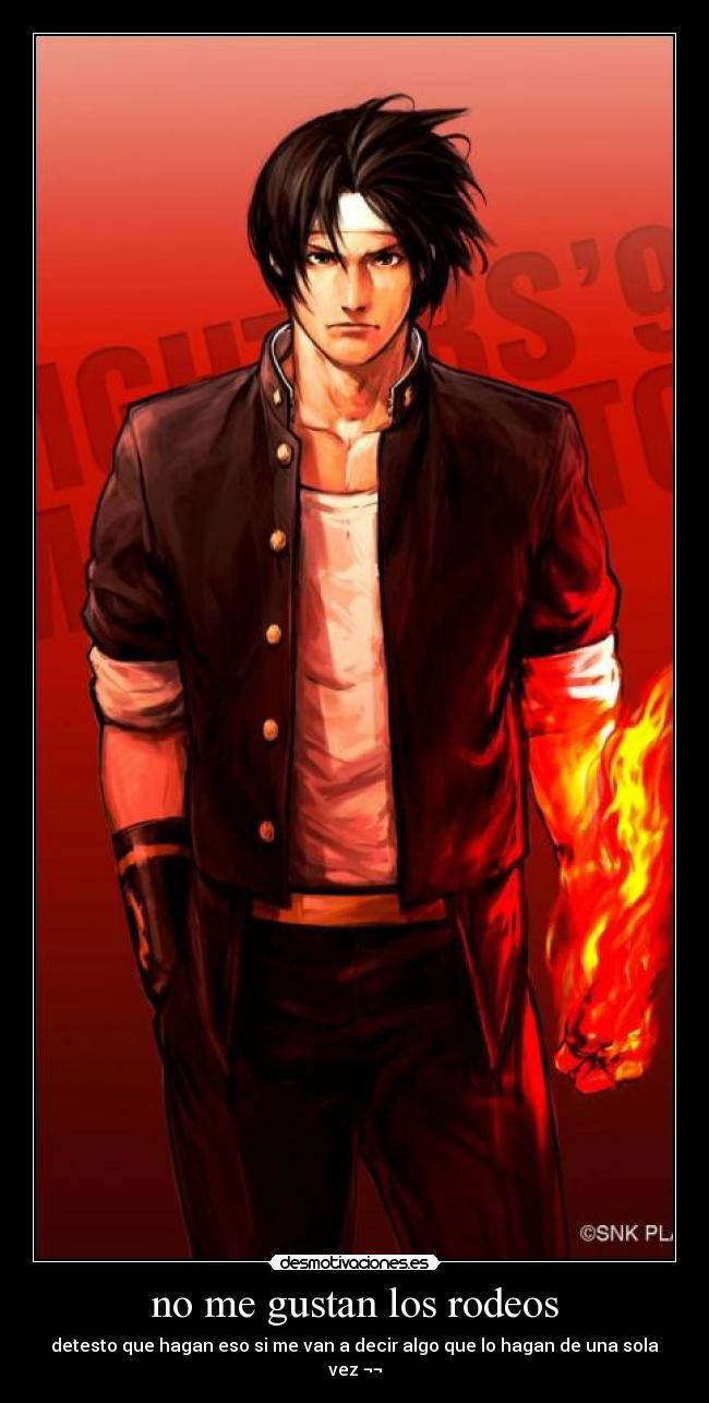 no me gustan los rodeos - detesto que hagan eso si me van a decir algo que lo hagan de una sola vez ¬¬