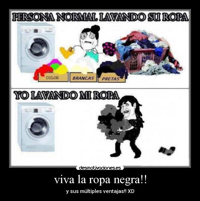 viva la ropa negra!! - y sus múltiples ventajas!! XD