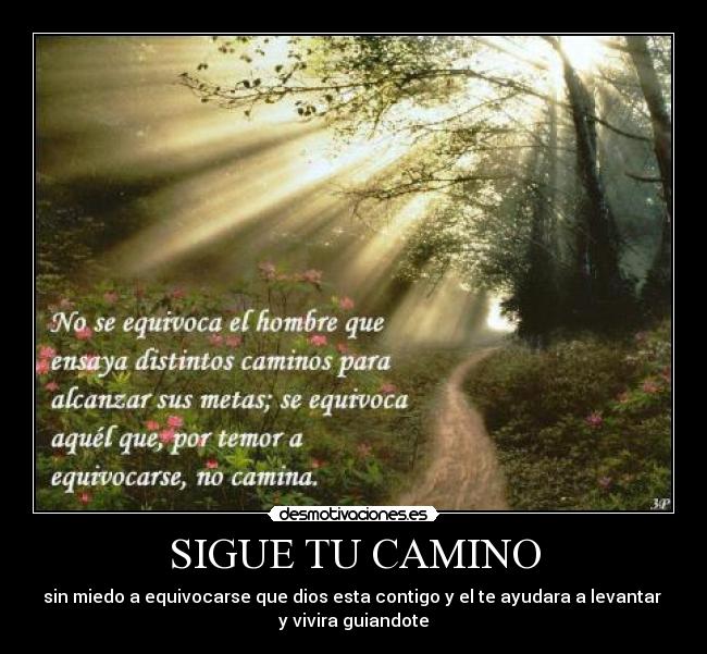 SIGUE TU CAMINO -
