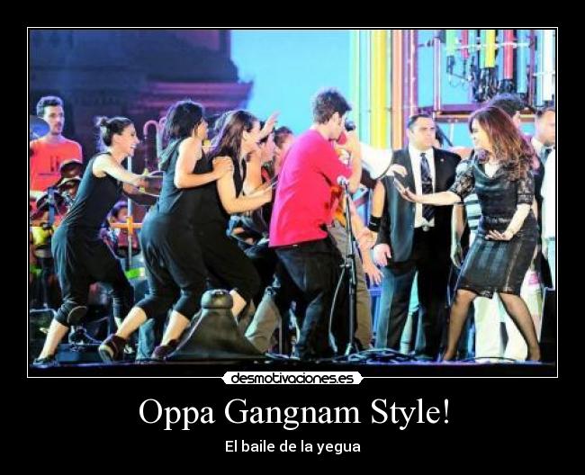 Oppa Gangnam Style! - El baile de la yegua
