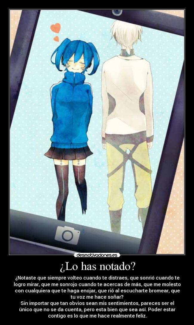 ¿Lo has notado? - 