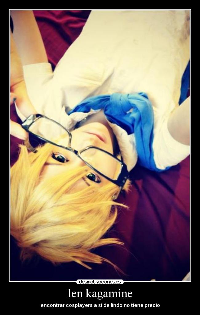 len kagamine - encontrar cosplayers a si de lindo no tiene precio