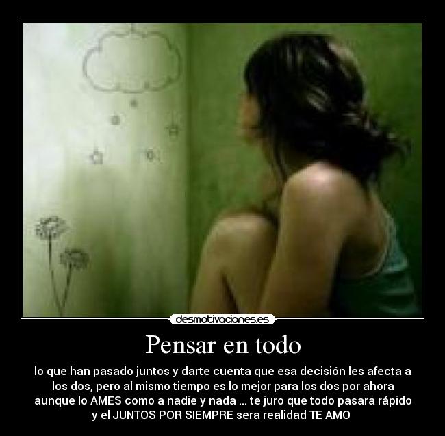 Pensar en todo - 