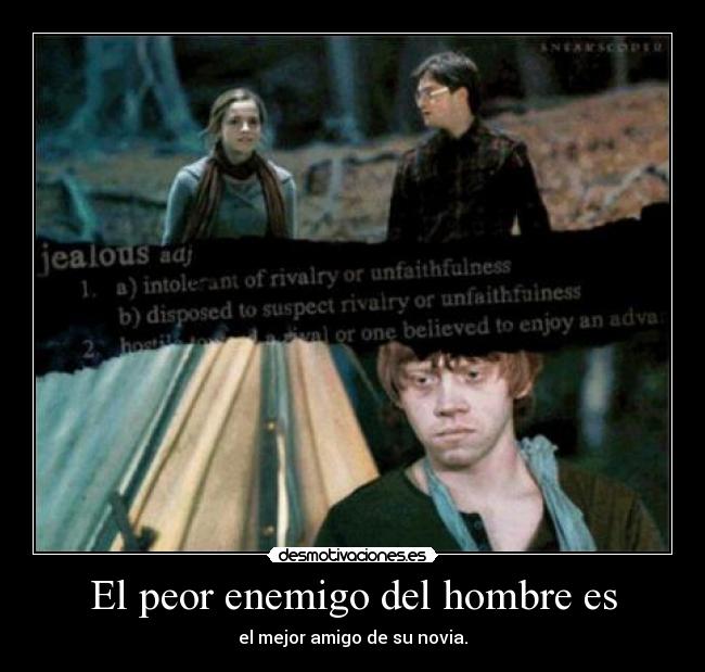 carteles enemigo anti harmione desmotivaciones