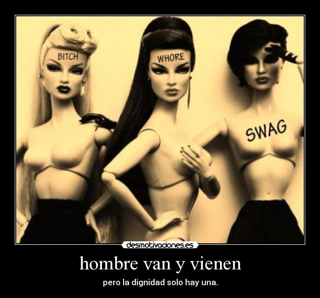 hombre van y vienen - 