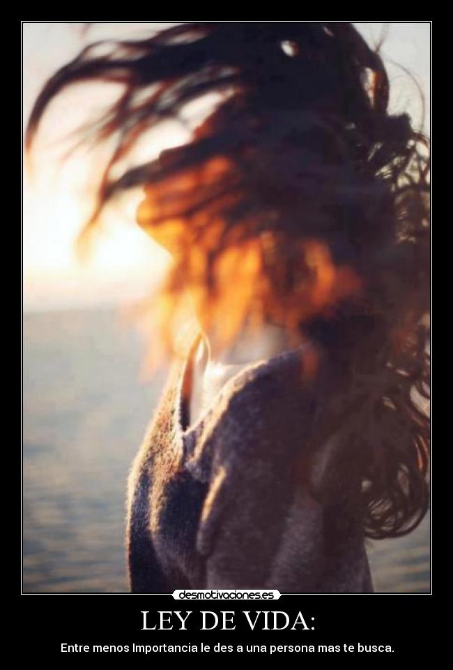 LEY DE VIDA: -