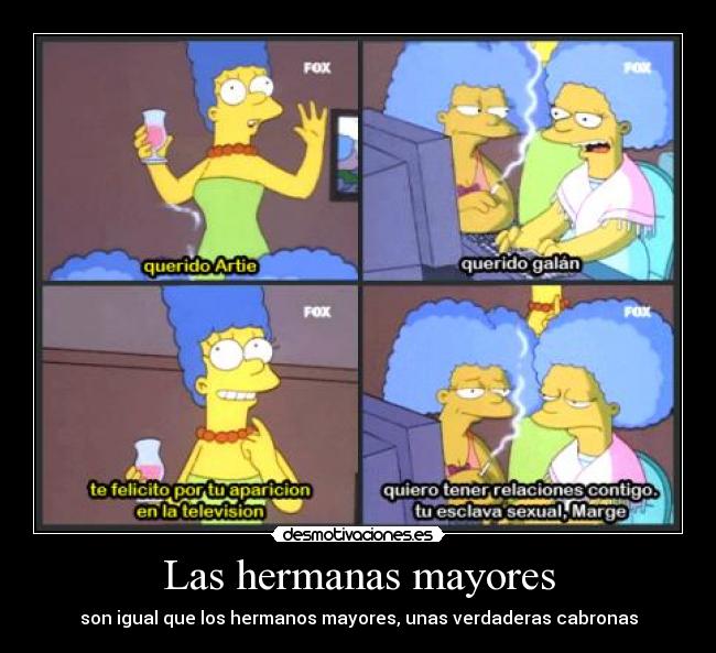 Las hermanas mayores - son igual que los hermanos mayores, unas verdaderas cabronas