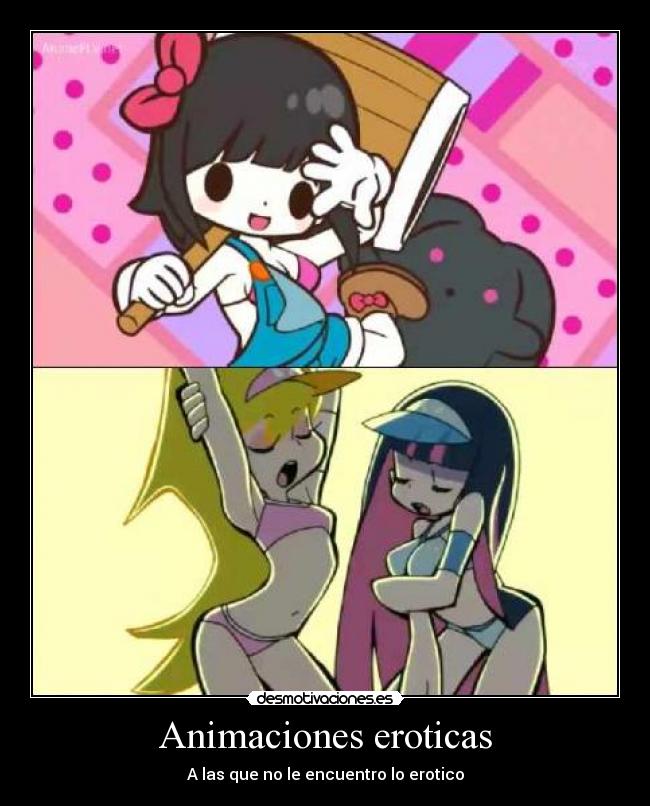 carteles anime manga japon otaku panty stocking woser higurashi desmotivaciones