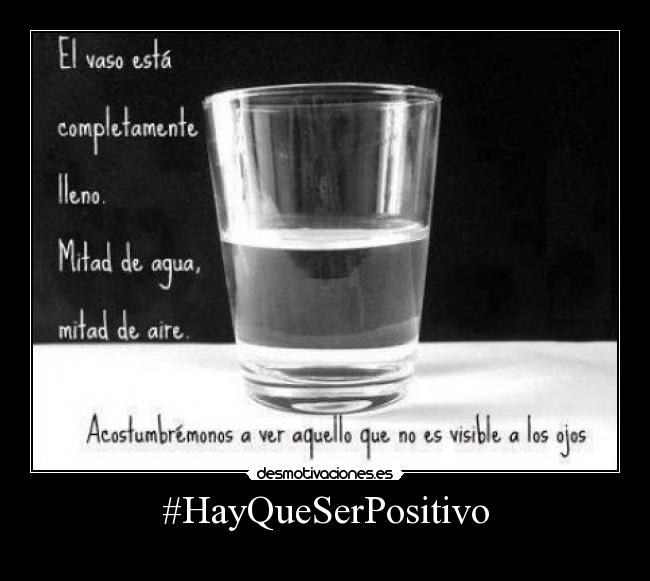 #HayQueSerPositivo -