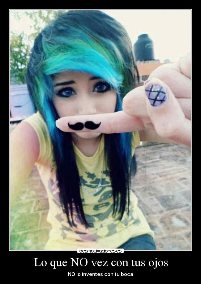 Lo que NO vez con tus ojos - NO lo inventes con tu boca