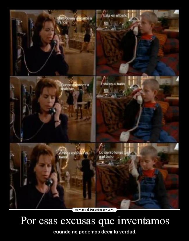Por esas excusas que inventamos -
