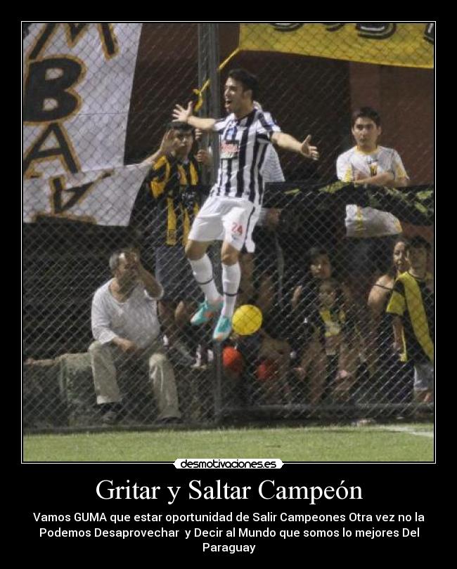 Gritar y Saltar Campeón - 