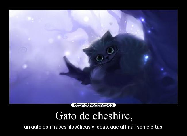 Gato de cheshire, -