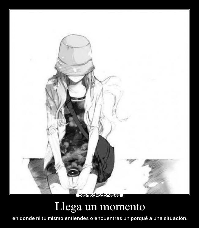 carteles anime momento crecer desmotivaciones