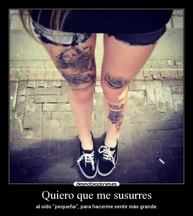 Quiero que me susurres - 