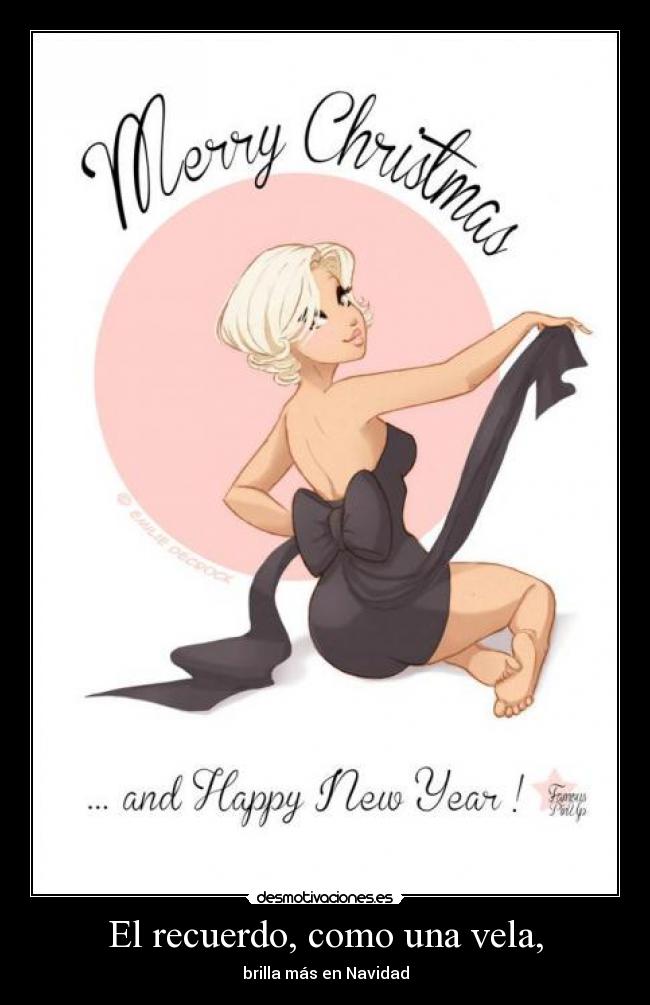 El recuerdo, como una vela, - brilla más en Navidad