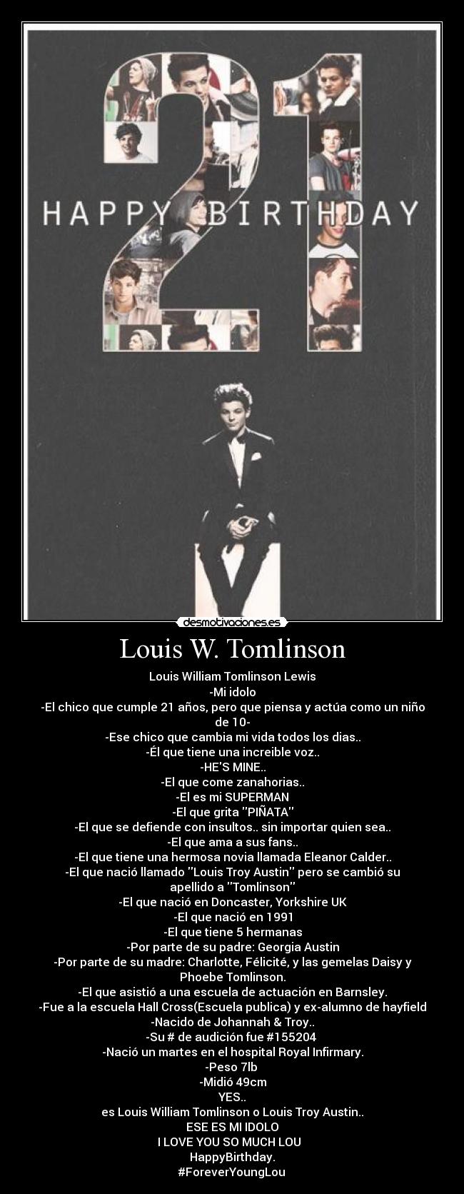 Louis W. Tomlinson - 