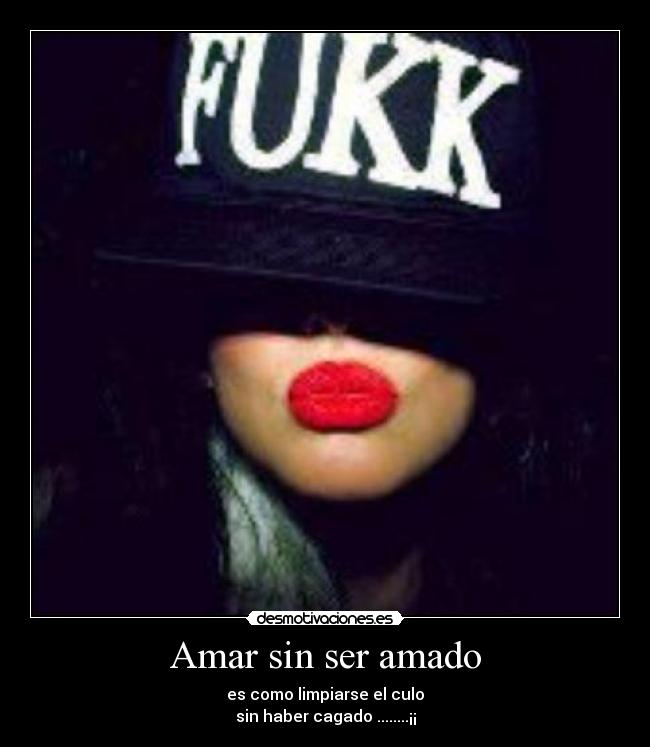 Amar sin ser amado -