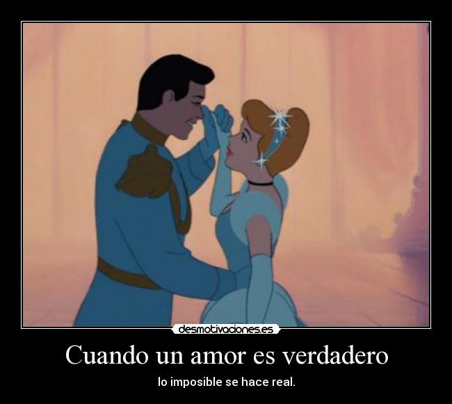 Cuando un amor es verdadero -