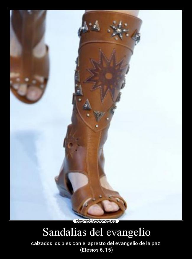 Sandalias del evangelio -