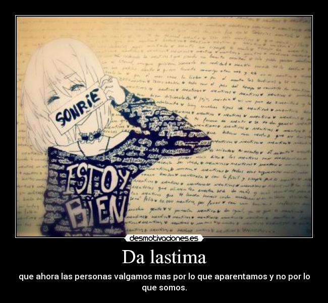 Da lastima -