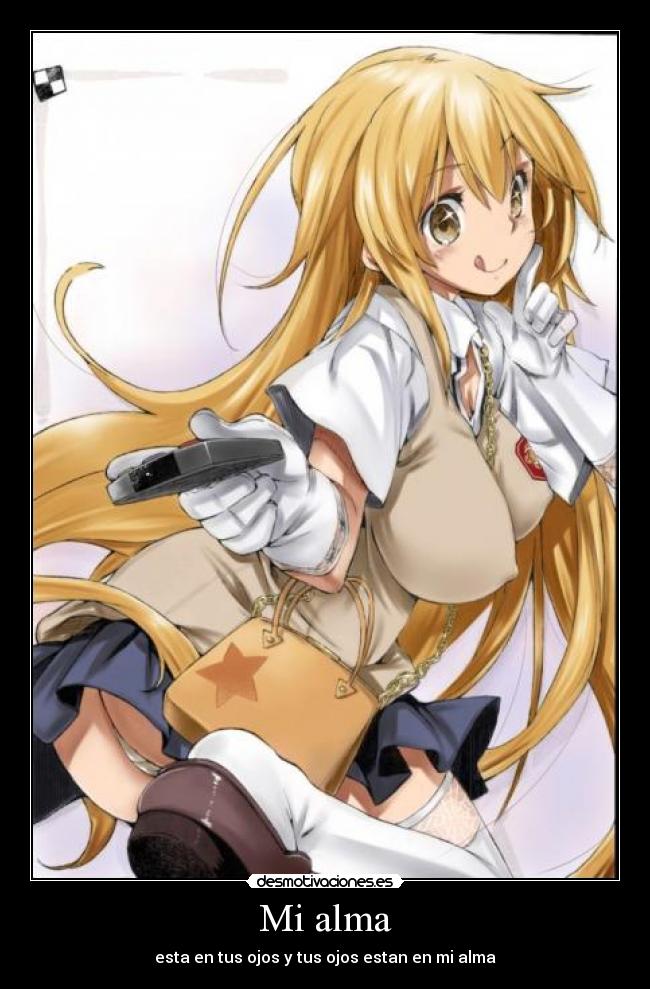 Mi alma - esta en tus ojos y tus ojos estan en mi alma