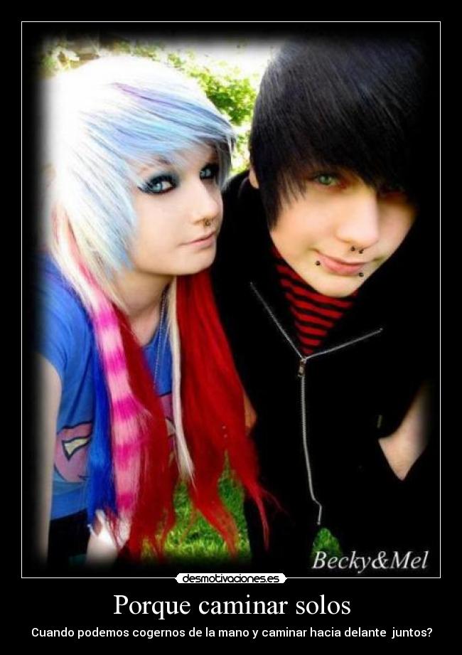 Porque caminar solos -