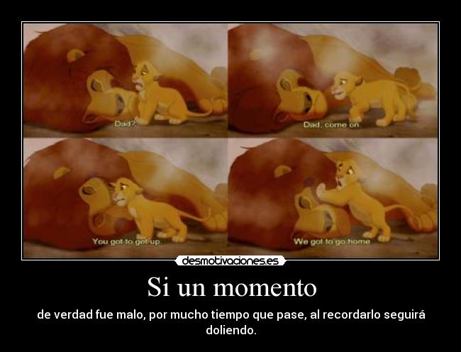 Si un momento - 