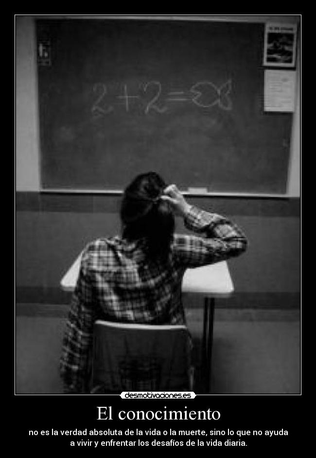 El conocimiento -