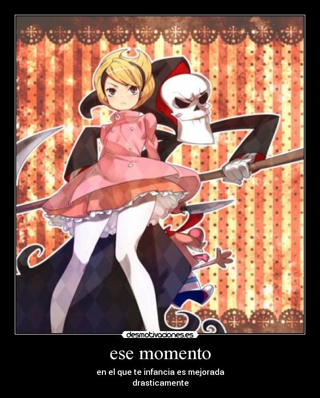 ese momento -