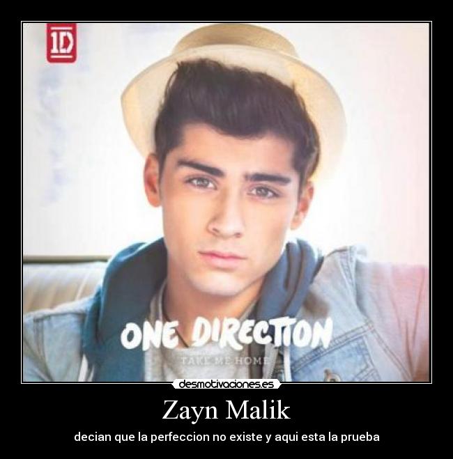 Zayn Malik - decian que la perfeccion no existe y aqui esta la prueba