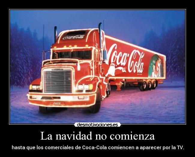 La navidad no comienza -