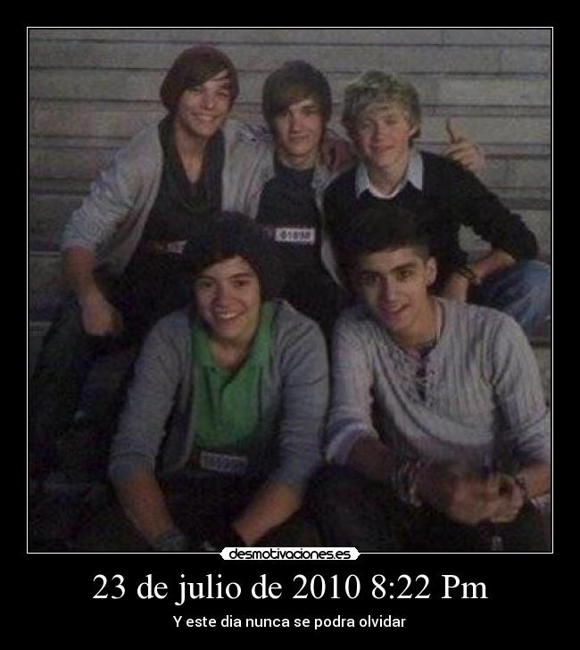 23 de julio de 2010 8:22 Pm - Y este dia nunca se podra olvidar
