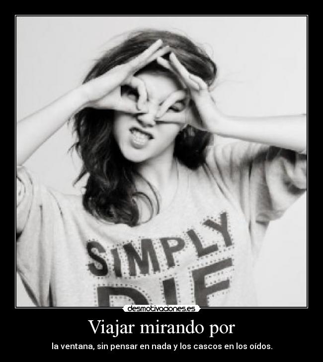 Viajar mirando por - 