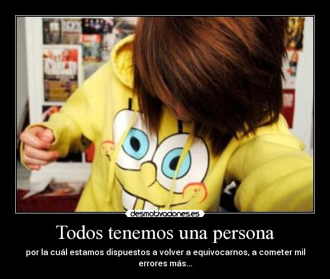 Todos tenemos una persona -