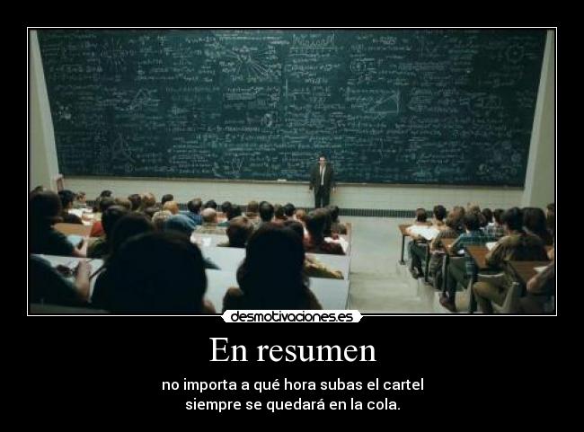 En resumen -