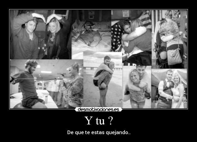 Y tu ? -