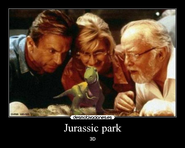 Jurassic park - 3D