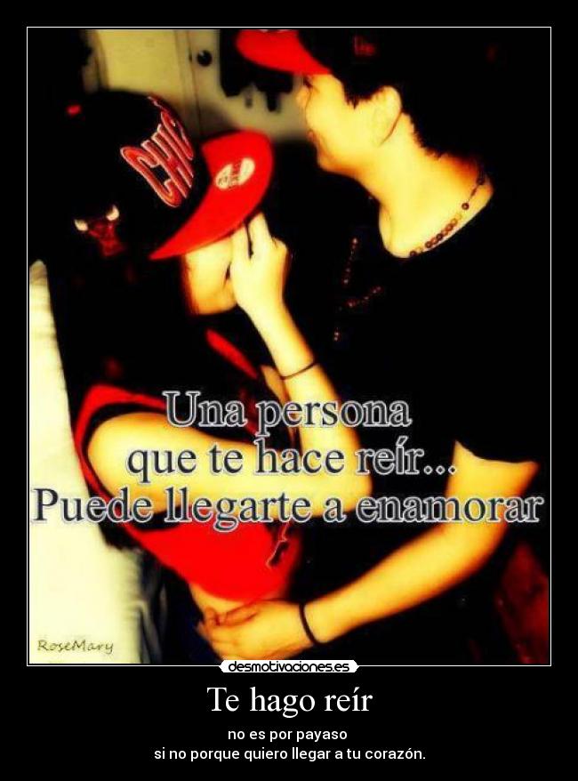 Te hago reír -