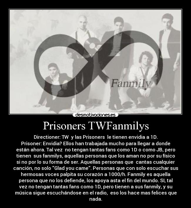 carteles the wanted fanmily desmotivaciones